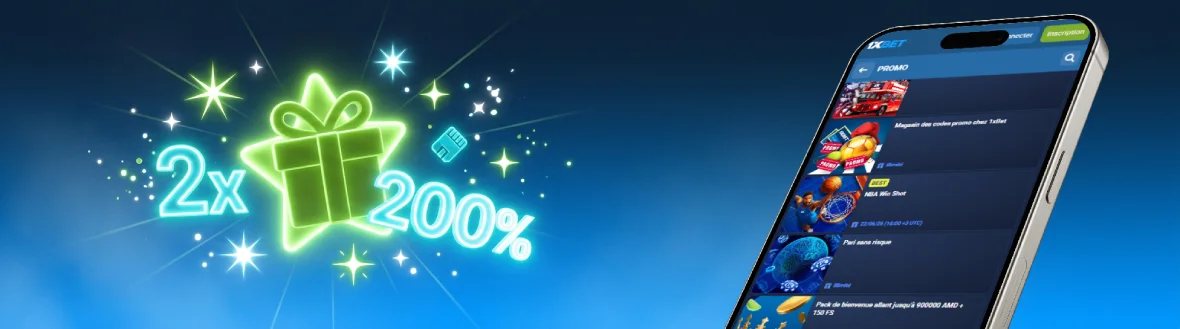Bonus app 1xBet