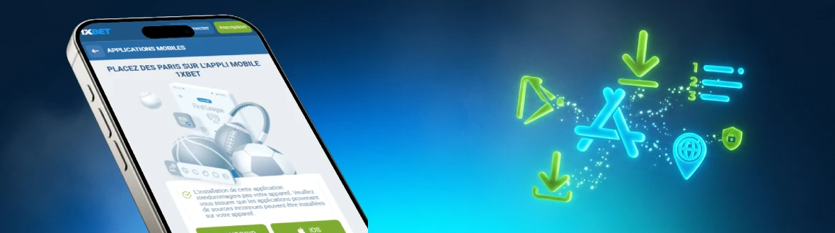 Comment télécharger 1xBet sur iPhone et iPad